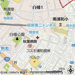 ヒューマンライフケア武蔵浦和グループホーム周辺の地図
