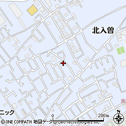埼玉県狭山市北入曽541-16周辺の地図