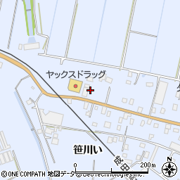 千葉県香取郡東庄町笹川い5421-8周辺の地図