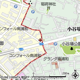 ビックドライ南浦和団地店周辺の地図