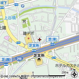 埼玉県川口市芝6834-3周辺の地図