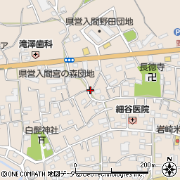 埼玉県入間市野田1460周辺の地図