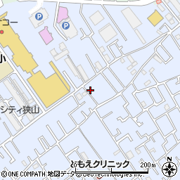 埼玉県狭山市北入曽739-12周辺の地図