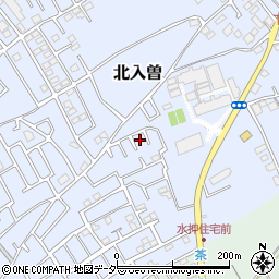 埼玉県狭山市北入曽125周辺の地図