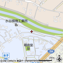 埼玉県富士見市水子2861周辺の地図