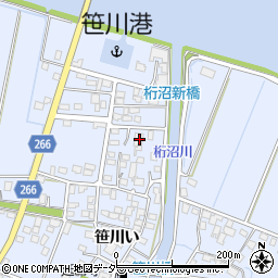 千葉県香取郡東庄町笹川い624周辺の地図