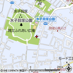 埼玉県富士見市水子2049周辺の地図