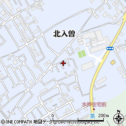 埼玉県狭山市北入曽125-3周辺の地図