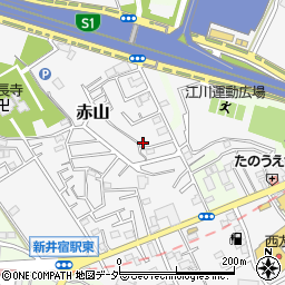 埼玉県川口市赤山1180-4周辺の地図