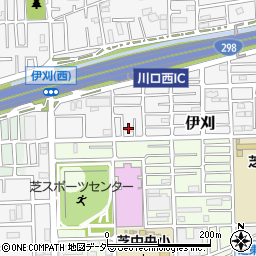 埼玉県川口市伊刈1060周辺の地図