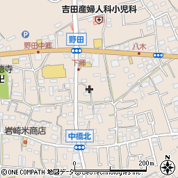 埼玉県入間市野田656周辺の地図