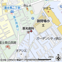 埼玉県狭山市北入曽791-5周辺の地図