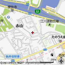 埼玉県川口市赤山1180周辺の地図