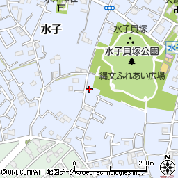 埼玉県富士見市水子2073周辺の地図