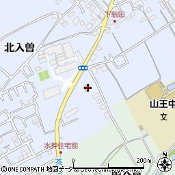 埼玉県狭山市北入曽94周辺の地図