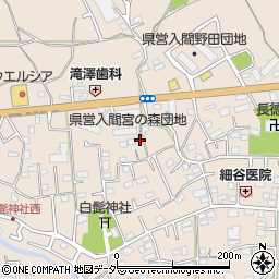 埼玉県入間市野田1467周辺の地図
