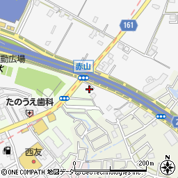 埼玉県川口市赤山351周辺の地図