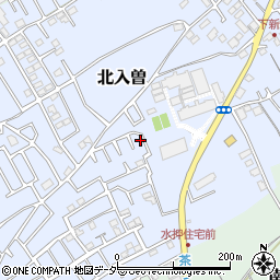 埼玉県狭山市北入曽124周辺の地図