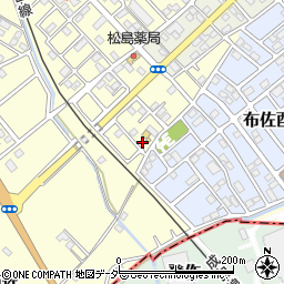 千葉県我孫子市布佐3362-33周辺の地図