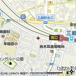ジブラルタ生命保険株式会社　埼玉第１支社三郷営業所周辺の地図