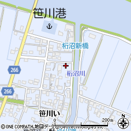 千葉県香取郡東庄町笹川い5214周辺の地図