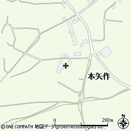 千葉県香取市本矢作1161周辺の地図