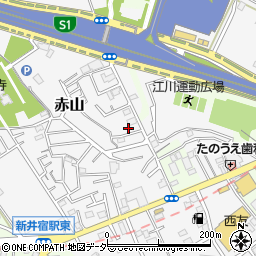 埼玉県川口市赤山1180-1周辺の地図