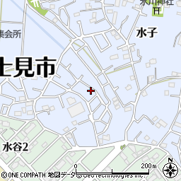 埼玉県富士見市水子1272周辺の地図