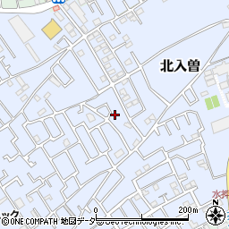 埼玉県狭山市北入曽541-4周辺の地図