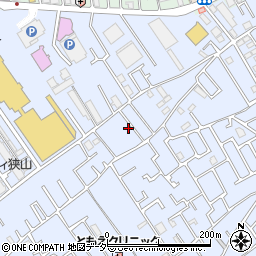埼玉県狭山市北入曽712-1周辺の地図