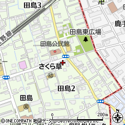 ツクイさいたま桜グループホーム周辺の地図