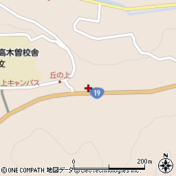 長野県木曽郡木曽町福島周辺の地図