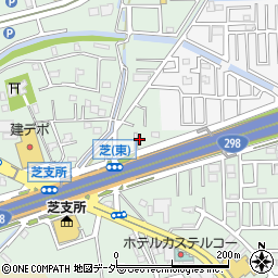 埼玉県川口市芝4570周辺の地図