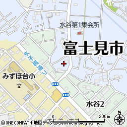 埼玉県富士見市水子983周辺の地図