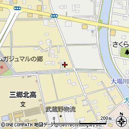 埼玉県三郷市大広戸846周辺の地図