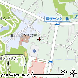 ジェリス西新井宿周辺の地図