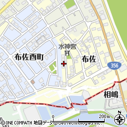 千葉県我孫子市布佐3174-4周辺の地図