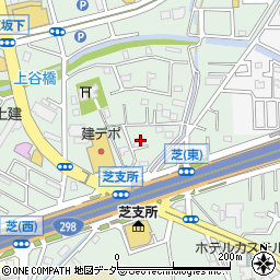 埼玉県川口市芝6840周辺の地図