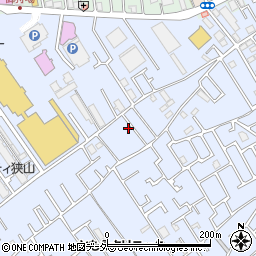 埼玉県狭山市北入曽712-10周辺の地図