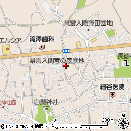 埼玉県入間市野田1465周辺の地図