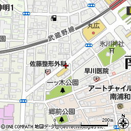 〒336-0018 埼玉県さいたま市南区南本町の地図