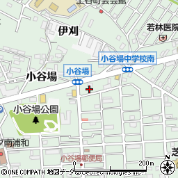 埼玉県川口市小谷場402周辺の地図