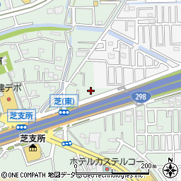 埼玉県川口市芝4567周辺の地図