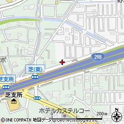 埼玉県川口市芝4563周辺の地図