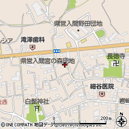 埼玉県入間市野田1462周辺の地図