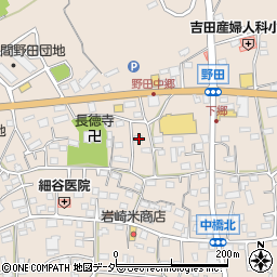 埼玉県入間市野田632周辺の地図