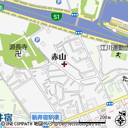 埼玉県川口市赤山1239-6周辺の地図