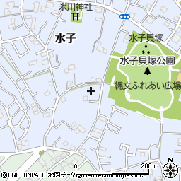 埼玉県富士見市水子2139周辺の地図