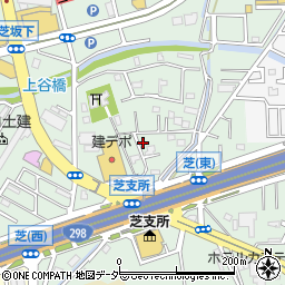 埼玉県川口市芝6842-3周辺の地図