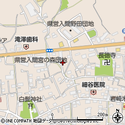 埼玉県入間市野田1458周辺の地図